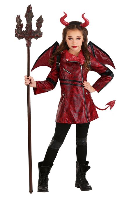 devil costume for girls